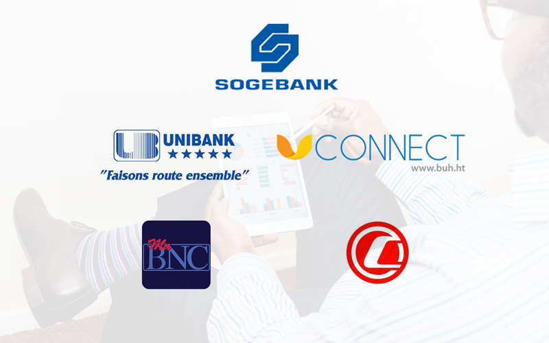 Les Banques Haïtiennes dans vos poches grâce à leurs applications mobiles